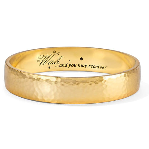 Brighton Apollo Gold Tone Bangle Bracelet for Women - Elegant Fashion Jewelry for Parties, Weddings & Everyday Wear