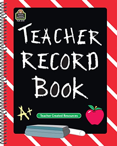 Teacher Grade Book - Classroom Attendance & Student Progress Tracker - Perfect for Lesson Planning, Grading & Parent-Teacher Conferences