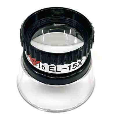 15x Magnifying Glass with LED Light - Professional Eye Loupe for Jewelry, Watch, Coin & Stamp Inspection - Perfect for Hobbyists, Repair & Close-Up Work