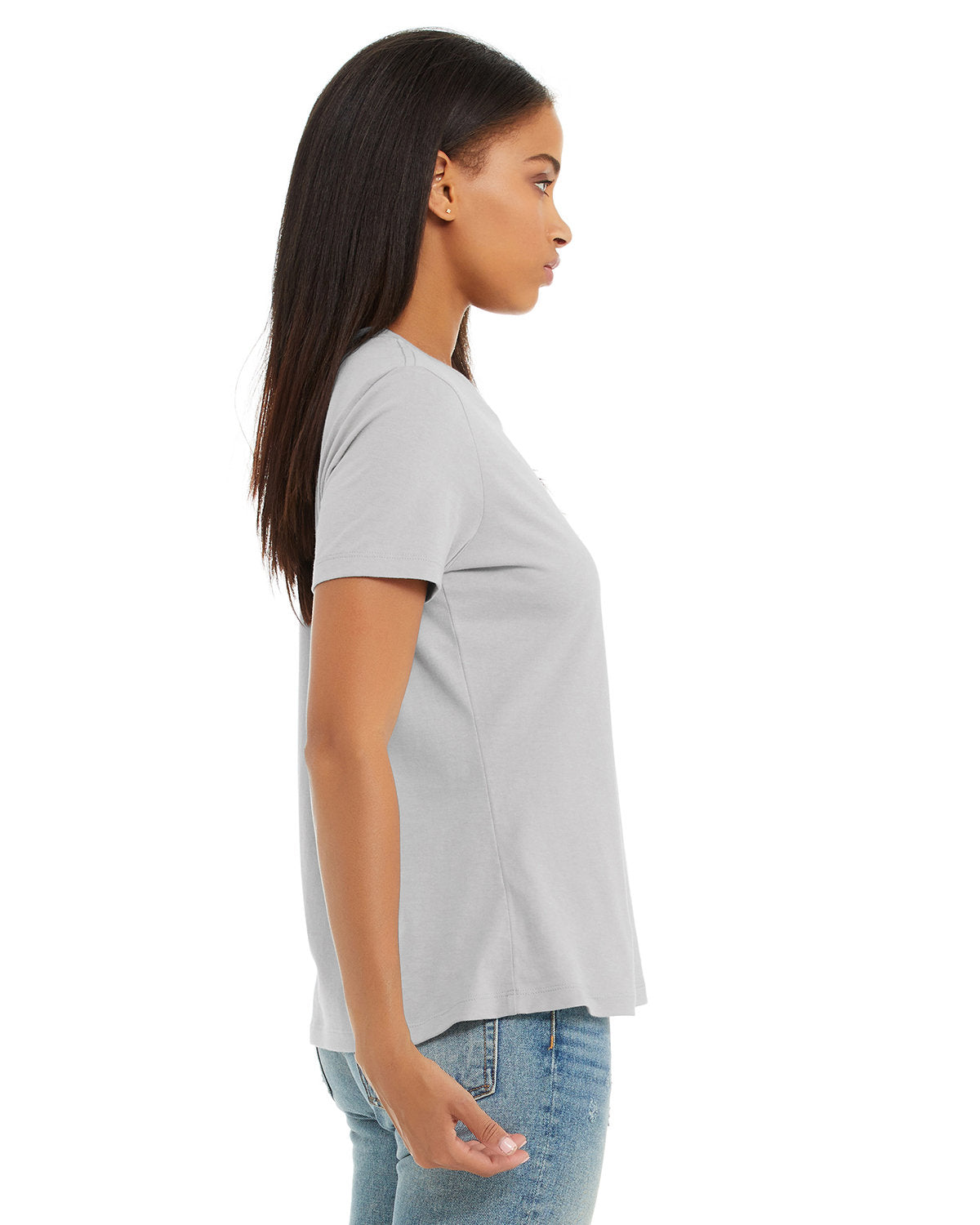 Bella + Canvas B6400 Women's Relaxed Fit Jersey Short Sleeve T-Shirt - Soft Cotton Tee for Casual Wear, Workout & Everyday Comfort