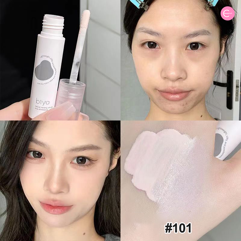 Biya Dual Tone Highlight & Contour Liquid Makeup - Natural 3D Face Sculpting & Contouring Kit for Cheekbones & Jawline - Perfect for Everyday Makeup & Special Occasions
