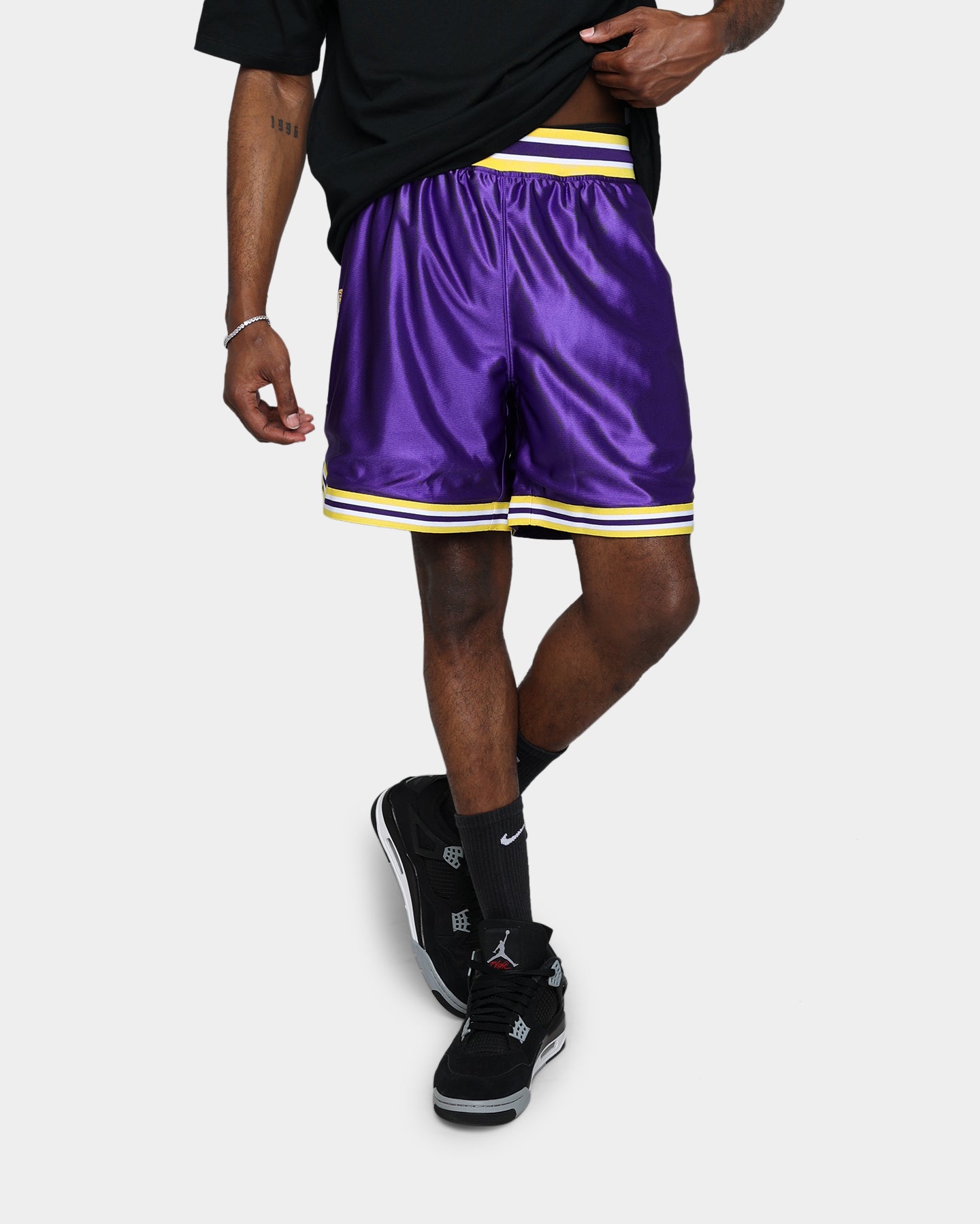 19Nine LSU Legacy Shorts - Purple Basketball Shorts for Men, Comfortable & Breathable, Perfect for Sports, Gym, and Casual Wear