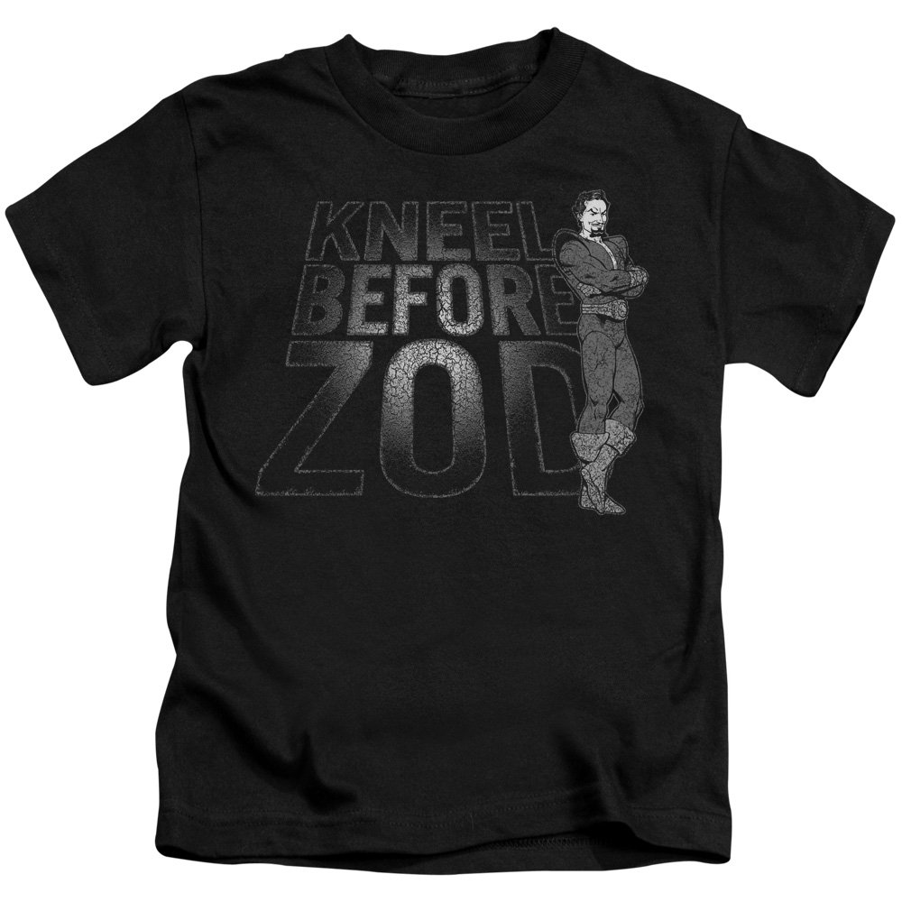 DC Comics Kneeling Zod Unisex Youth T-Shirt for Kids - Superhero Graphic Tee for Boys & Girls - Perfect for Cosplay, Birthday Gifts & Casual Wear