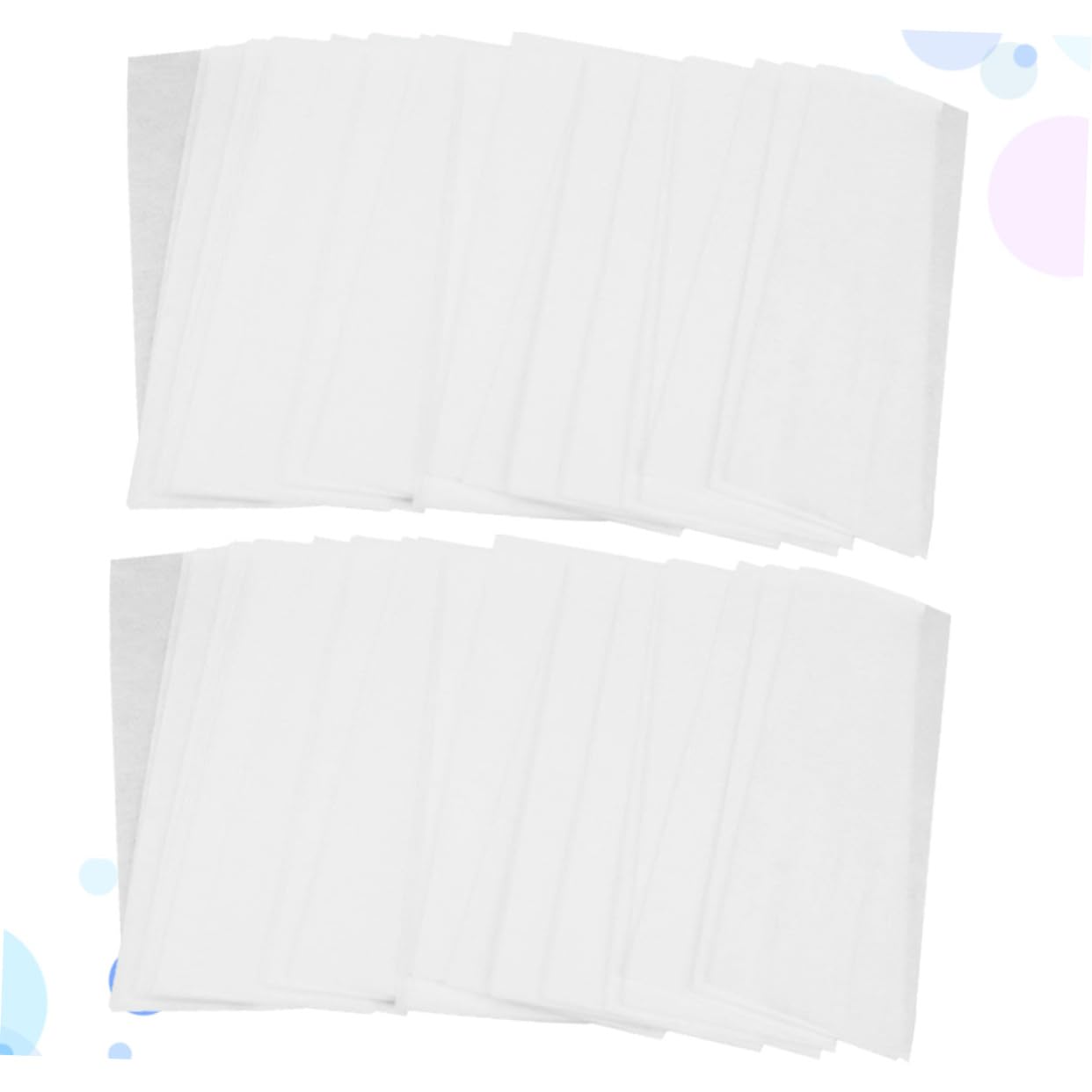 IPetboom Thick Nonwoven Hair Removal Strips - 80 Sheets per Bag, 2 Bags Included | Facial & Body Hair Remover for Women | Soft, Flexible Depilatory Wax Strips | Perfect for Smooth Skin at Home, Salon, or Travel