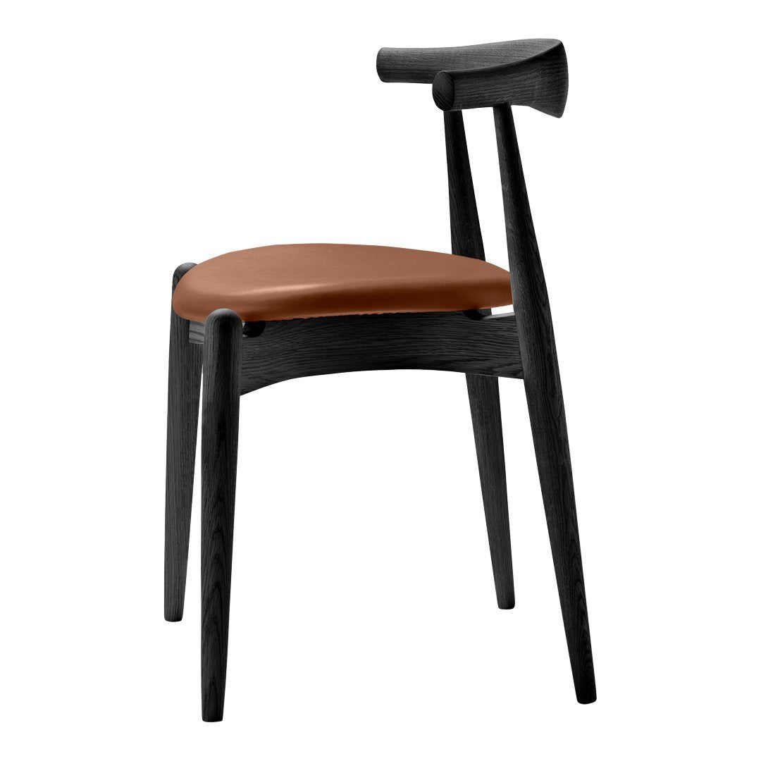 CH20 Elbow Chair - Solid Wood Modern Accent Chair for Living Room, Bedroom, or Office - Comfortable & Stylish Seating for Relaxing, Reading, or Working