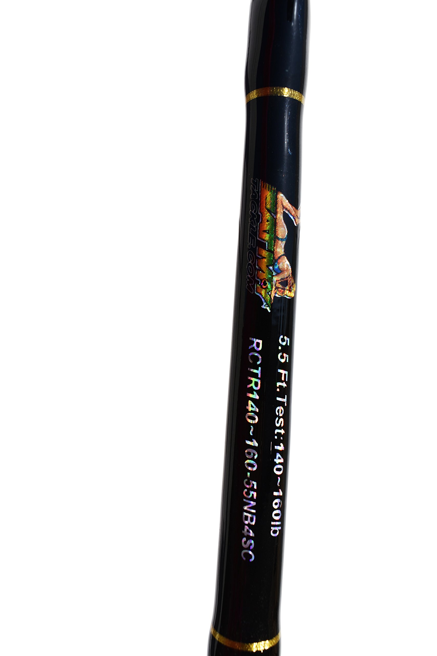 Premium Blue Marlin Fishing Rod - Bent Butt Tournament Edition | Heavy Duty Saltwater Trolling Rod for Big Game Fishing | Perfect for Offshore Tournaments & Deep Sea Fishing Adventures