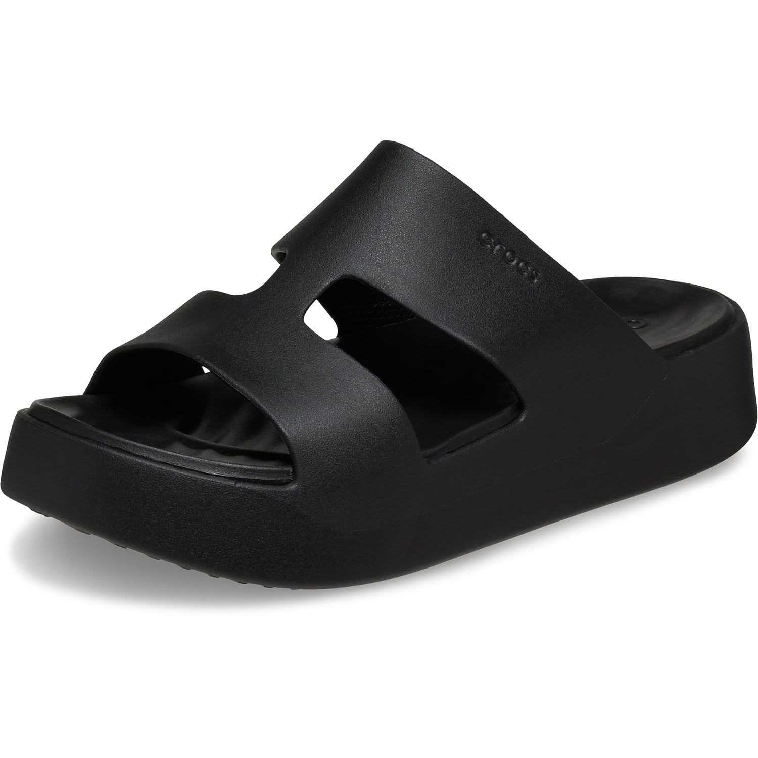 Crocs Getaway Platform H-Strap Wedge Sandals for Women - Comfortable Summer Beach Shoes for Outdoor Walking, Travel & Casual Wear