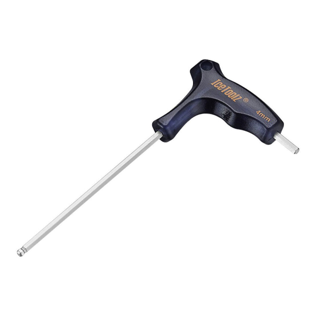 IceToolz 4mm Allen Key with Ball End - Premium Hex Wrench for Bicycle, Motorcycle & Furniture Assembly - Perfect for Tight Spaces & DIY Projects
