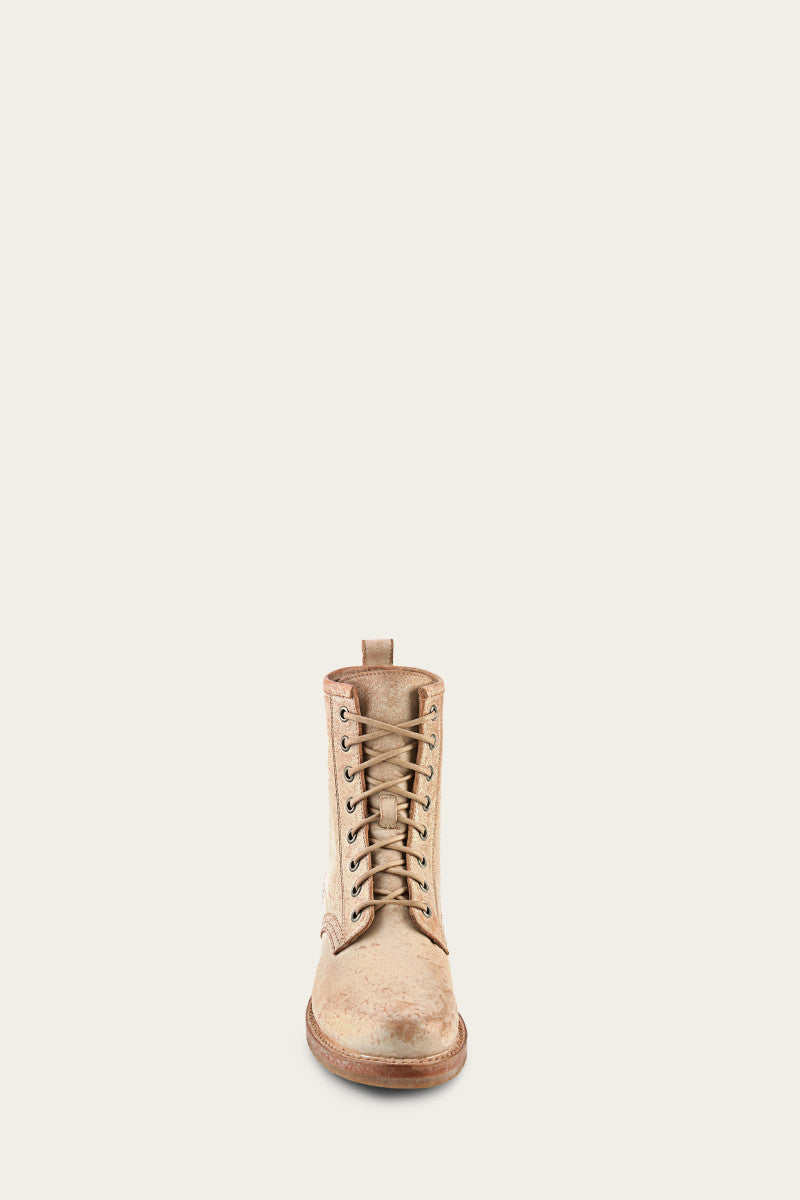 Veronica Combat Boots - Vintage & Pre-Loved Leather Ankle Boots for Women | Perfect for Punk Fashion, Goth Outfits & Everyday Streetwear