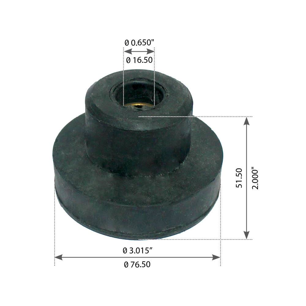 Kenworth T800 Series Truck Cabin Mount Replacement - Compatible with K066 336 & M602 70NR - Heavy Duty Suspension Part for Long Haul Trucking & Off-Road Use