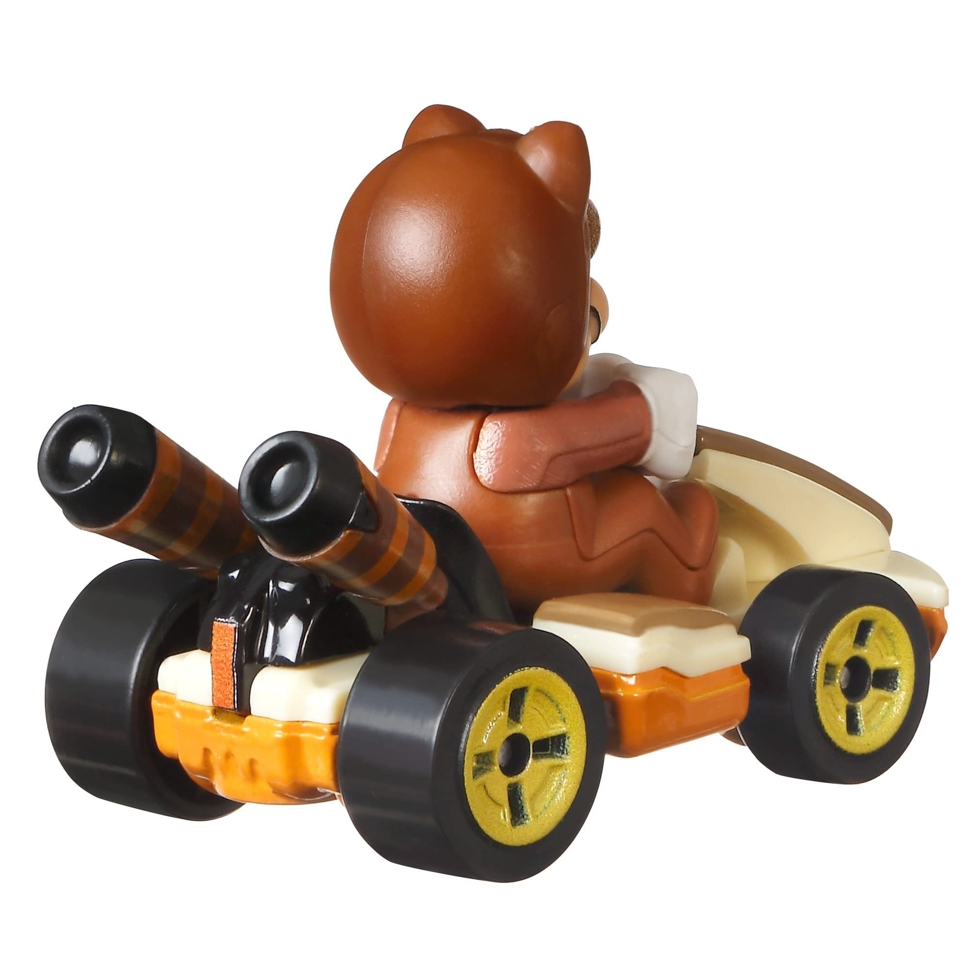 Hot Wheels Nintendo Mario Kart Tanooki Mario Die-Cast Standard Kart Toy Car - Collectible Racing Vehicle for Kids & Adults | Perfect for Display, Play & Gift Giving