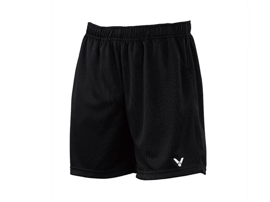 Victor R 3096 C Unisex Athletic Shorts - Breathable Quick-Dry Workout Shorts for Men & Women (Black) - Perfect for Running, Gym, Yoga & Outdoor Sports