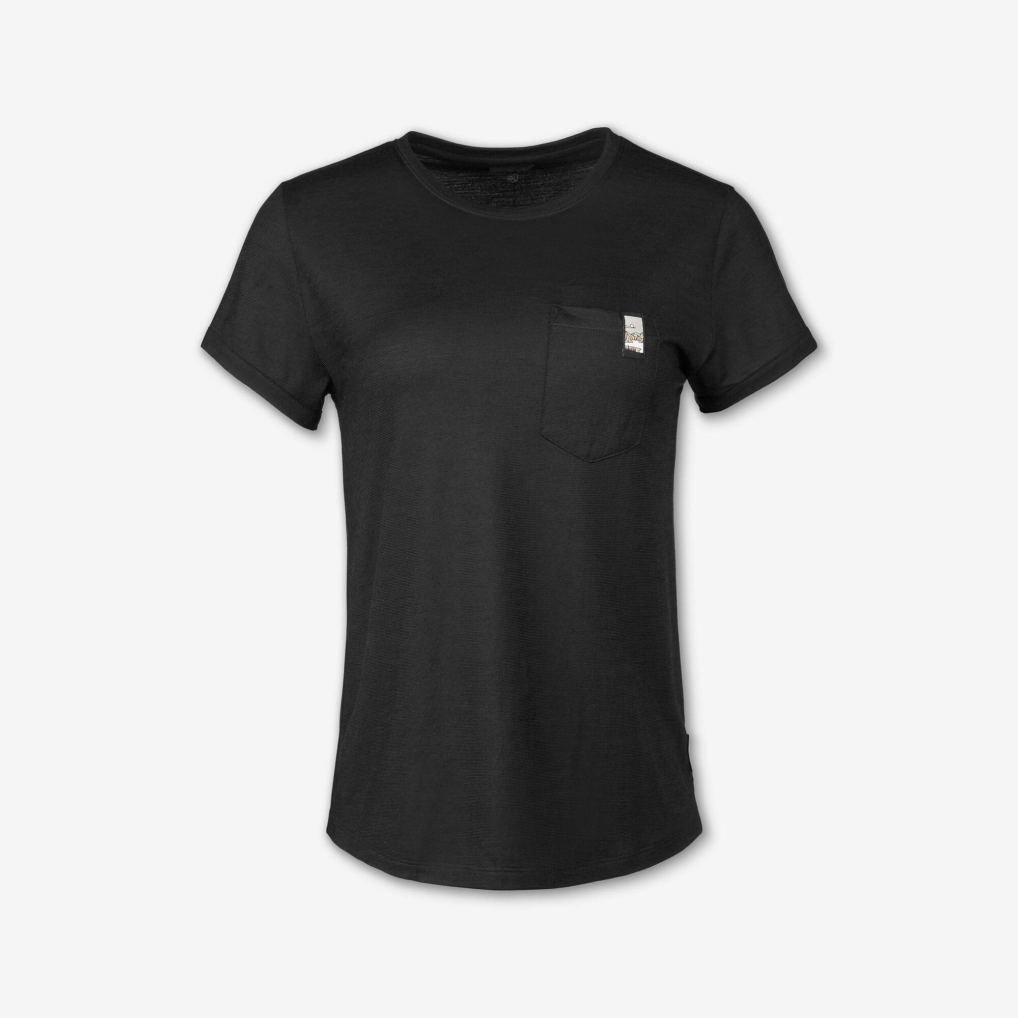 Simond Women's TRAVEL 900 100% Merino Wool T-Shirt - Soft & Breathable Travel & Outdoor Tee for Hiking, Camping & Everyday Wear