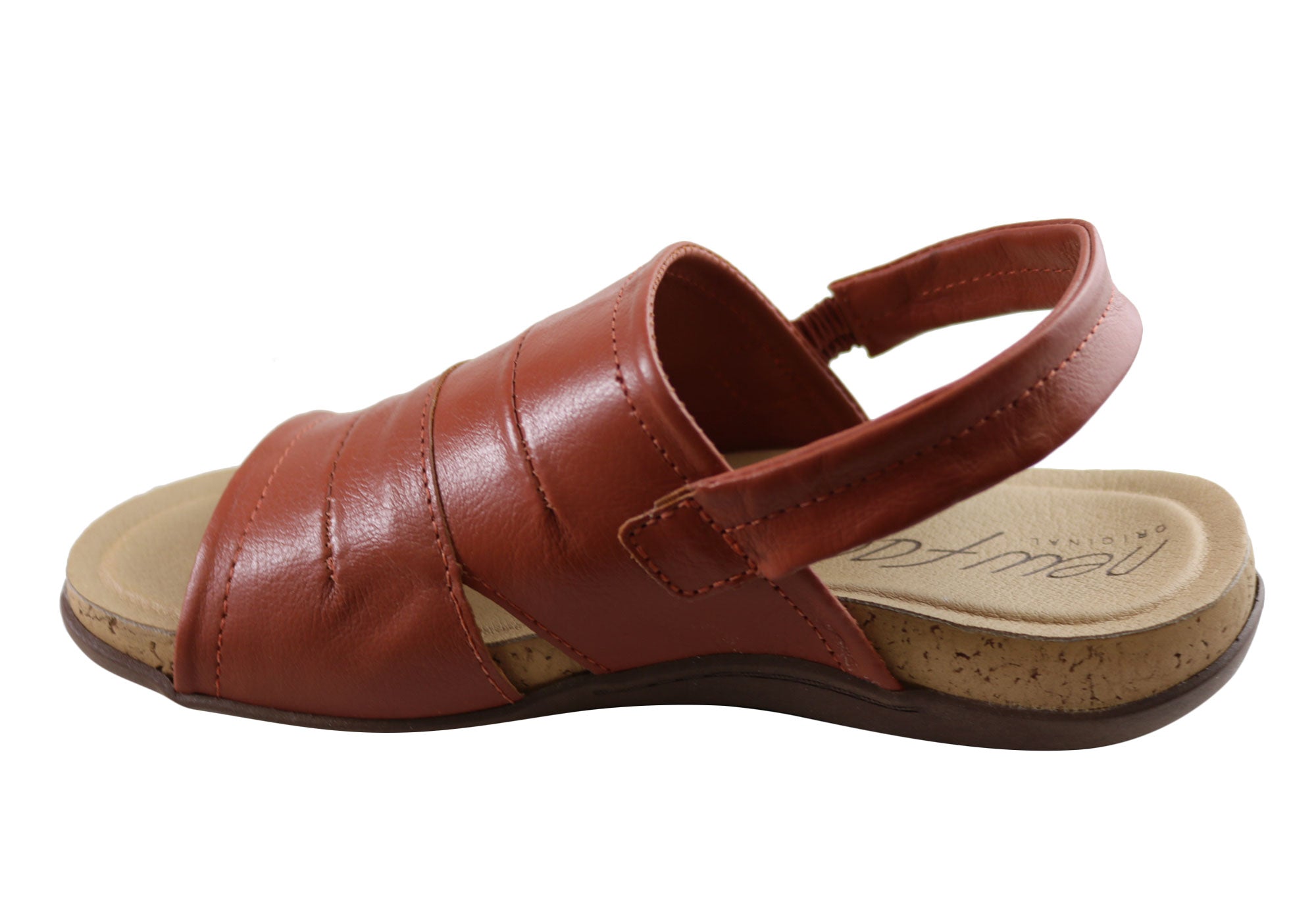 New Face Habour Women's Comfortable Leather Sandals - Handmade in Brazil - Perfect for Summer, Beach & Casual Outings
