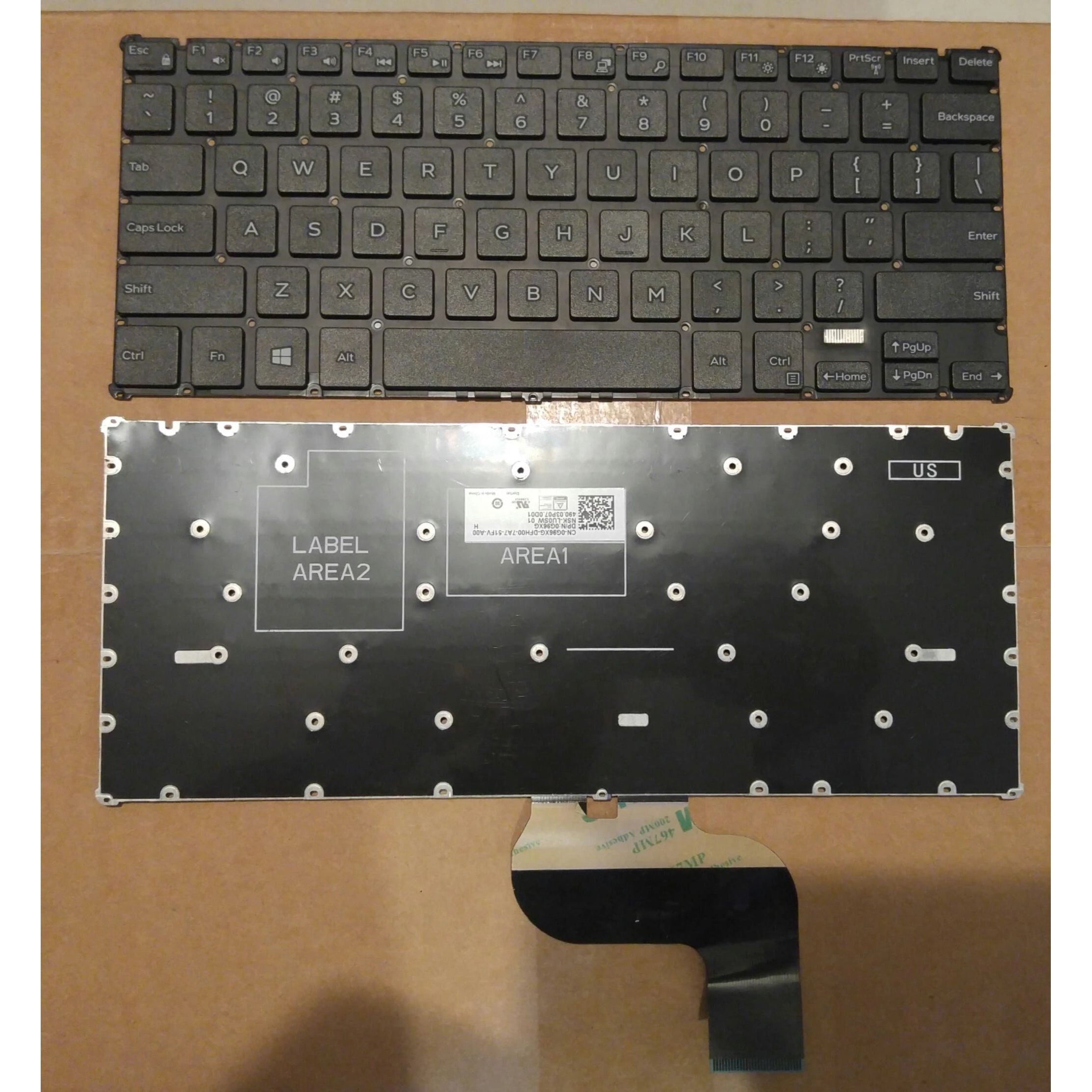 Original Dell Inspiron 3162 3164 3168 3169 Laptop Keyboard Replacement - G96XG Model | Compatible with Inspiron 11 3000 Series | Perfect for Typing, Work & School Use