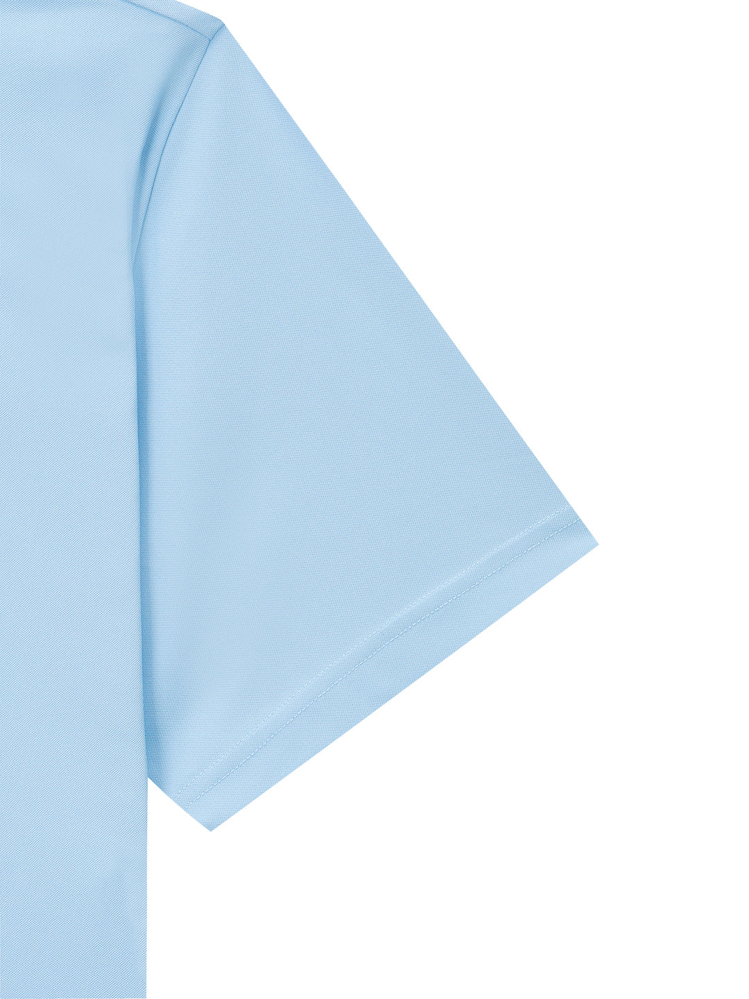 Men's Light Blue Graphic Polo Shirt - Casual Short Sleeve Button Down Shirt for Golf, Work & Everyday Wear