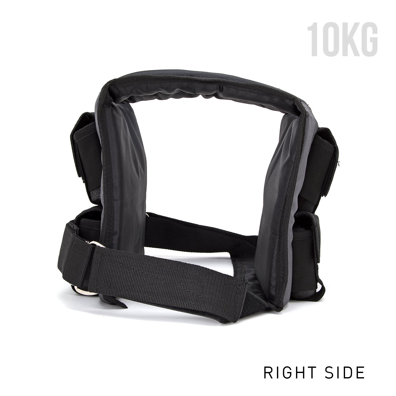 10kg or 20kg Adjustable Weight Vest for Strength Training - Easy Add/Remove Weights - Fitness & Conditioning Equipment for Running, Hiking, CrossFit & Workouts