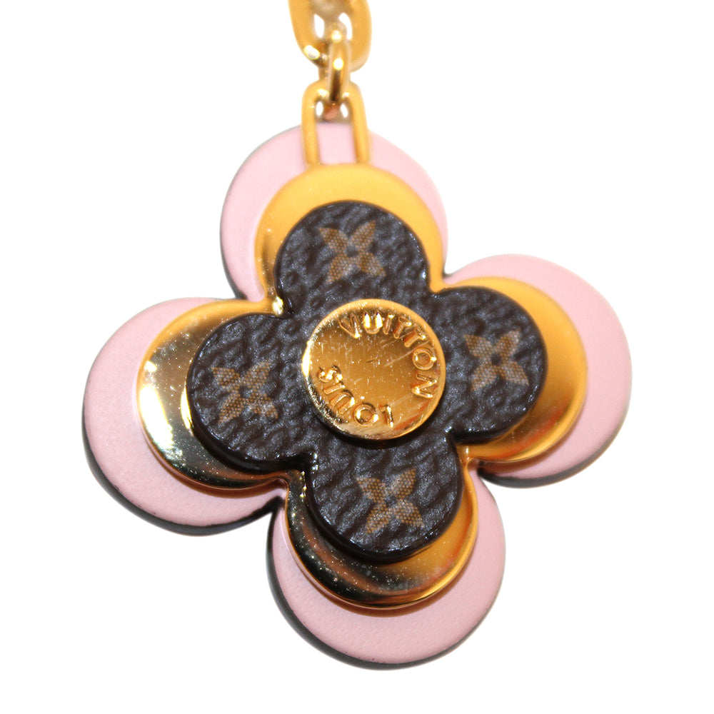 Authentic Louis Vuitton Monogram BB Bag Charm Key Holder in Pink - Perfect for Handbags, Keys & Gift Giving | Luxury Fashion Accessory for Women