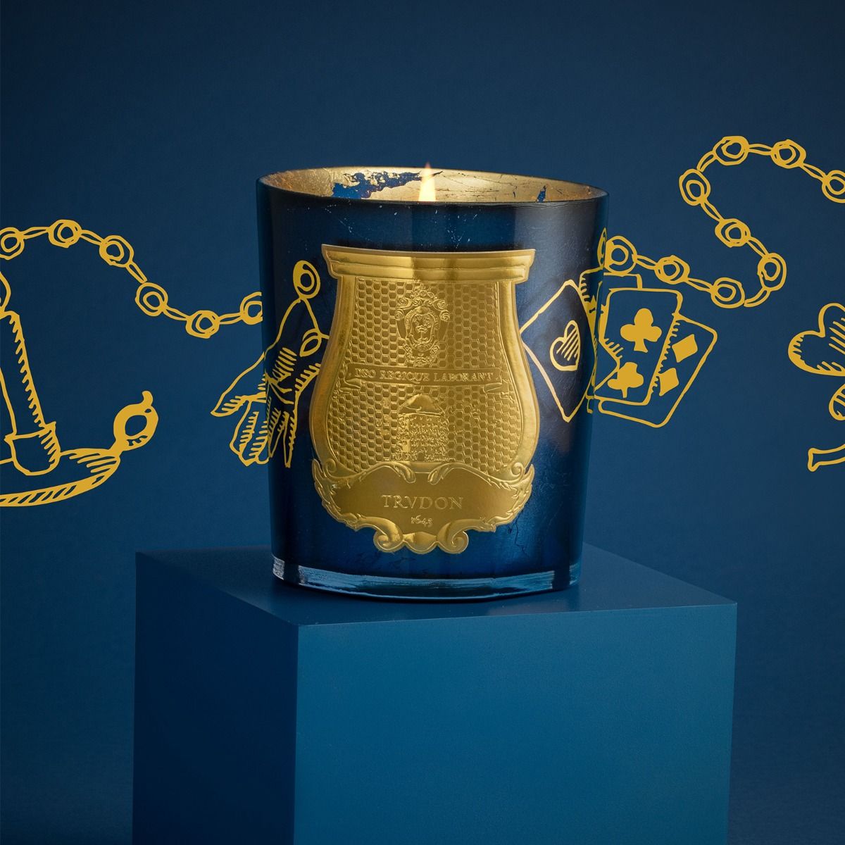 Premium Fir Scented Candle by Cire Trudon | Classic Holiday Fragrance for Home, Spa & Romantic Ambiance | Luxury Scented Candle for Christmas Decor & Relaxation
