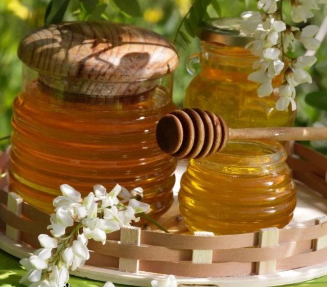 Pure Acacia Honey | 7Bahar | 500g Raw Natural Honey | Perfect for Tea, Baking & Healthy Breakfast | Premium Quality Honey from Nature