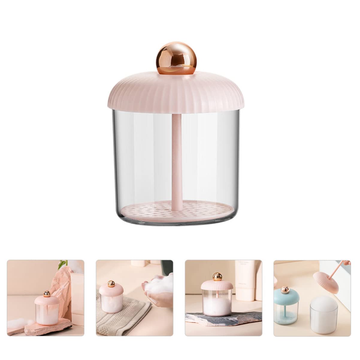 Mini Facial Bubble Foamer - Safe Skin Cleansing Bubbler Bottle for Deep Pore Cleaning | Gentle Exfoliation & Makeup Removal | Perfect for Daily Skincare & Spa Routine