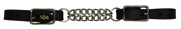 Stylish Black Curb Chain Necklace with Genuine Leather Ends - Perfect for Layering, Everyday Wear & Boho Fashion Accessories
