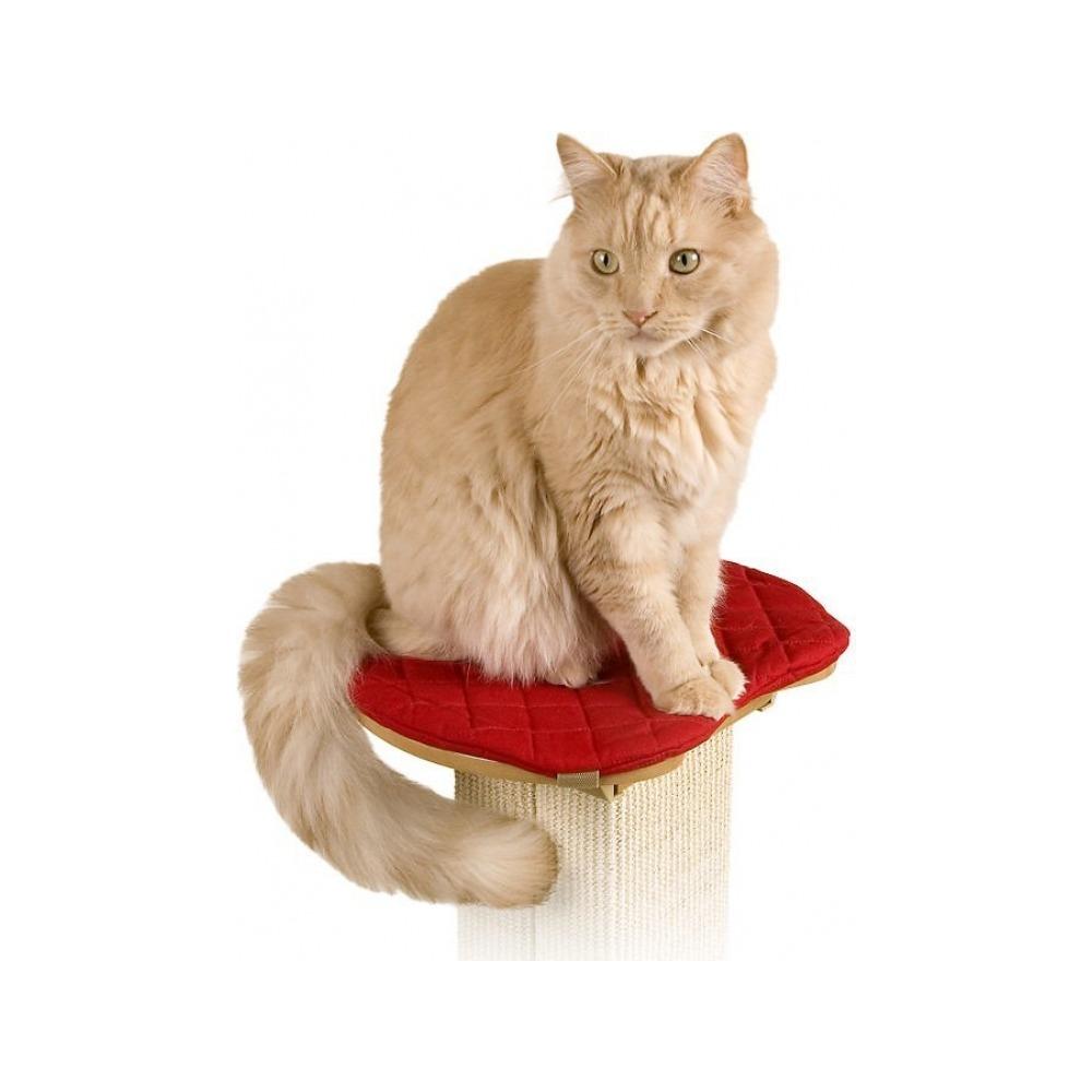 Premium Cat Perch Pad for Scratching Post - Soft & Durable Replacement Pad - Perfect for Cat Trees, Scratching Posts & Climbing Towers - Ideal for Indoor Cat Play & Relaxation