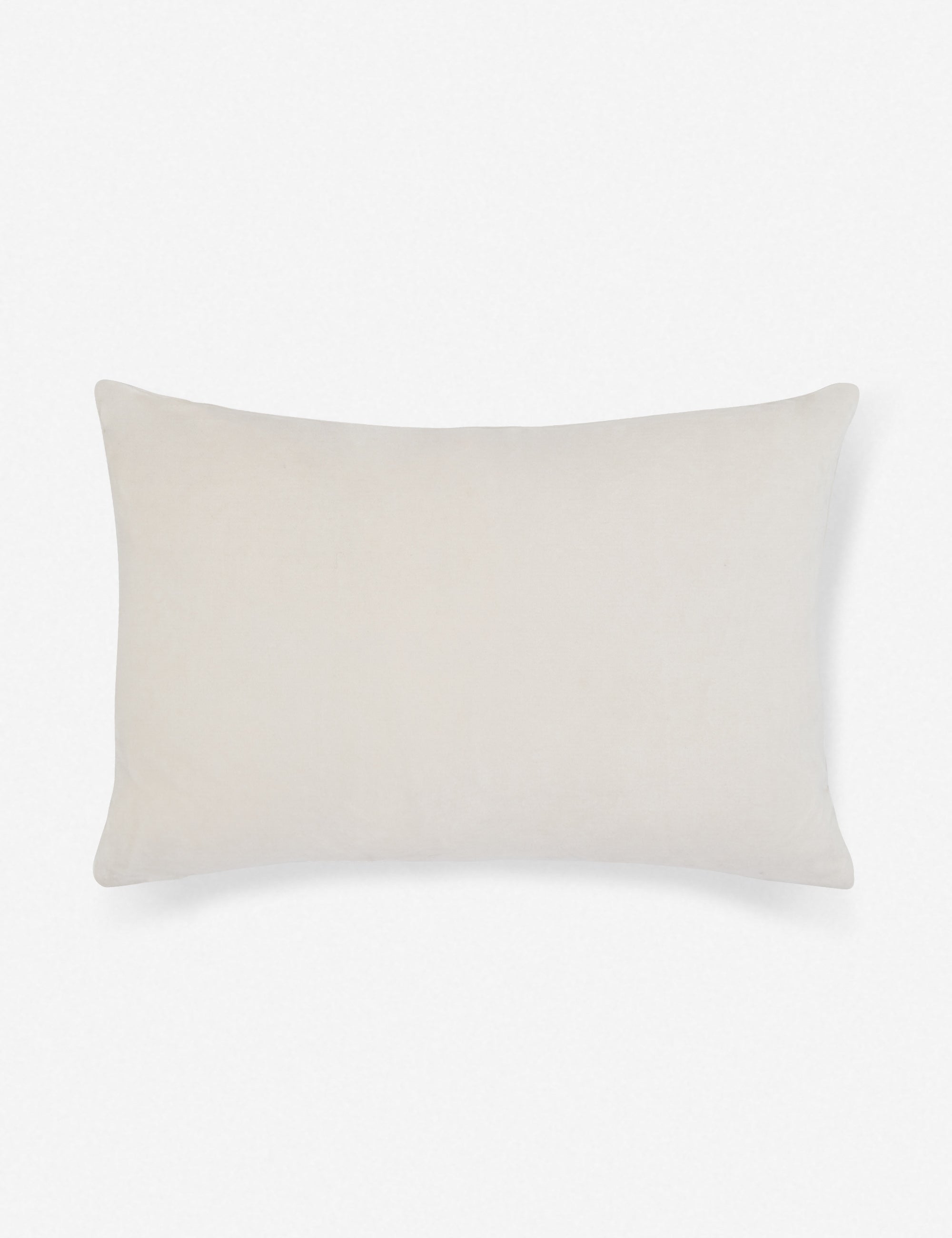 Charlotte Velvet Lumbar Pillow - Soft Decorative Throw Pillow for Sofa, Bed & Couch - Perfect for Living Room, Bedroom & Home Decor