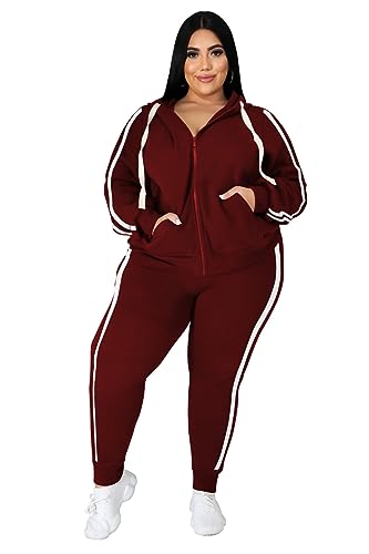 C-burgundy Stripe