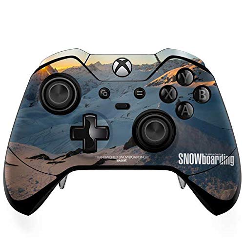 Skinit Xbox One Elite Controller Decal - TransWorld Snowboarding Shadows Design | Custom Gaming Skin for Enhanced Grip & Protection | Perfect for Gamers & Snowboard Enthusiasts
