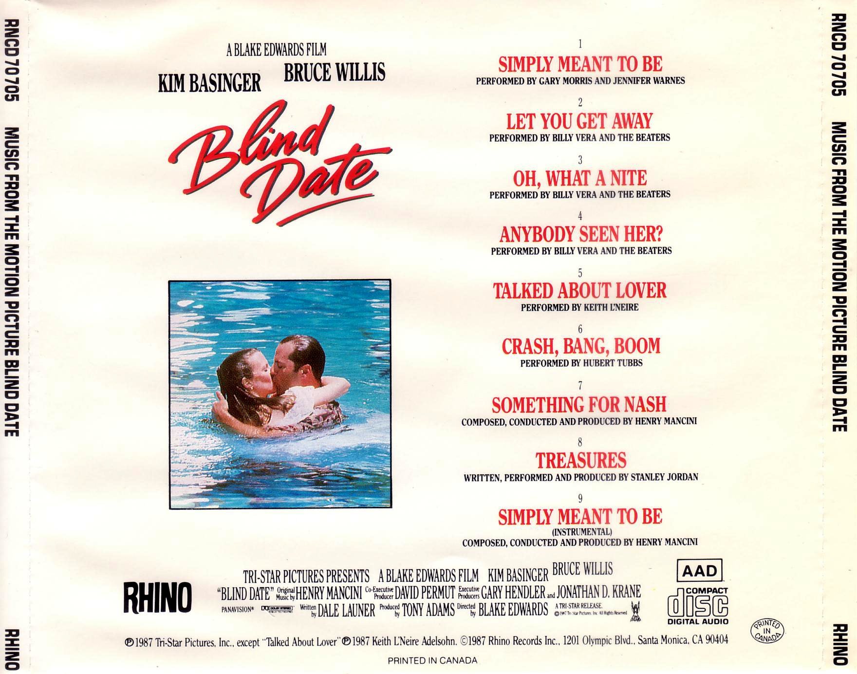 Blind Date Movie Soundtrack - Original Motion Picture Score & Songs | Perfect for Romantic Evenings, Dinner Dates & Relaxing at Home