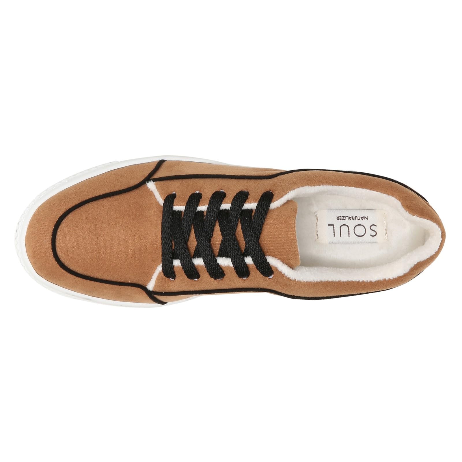 Naturalizer Soul Women's Tia Lace-Up Oxford Shoes - Comfortable & Stylish Casual Flats for Work, Walking & Everyday Wear