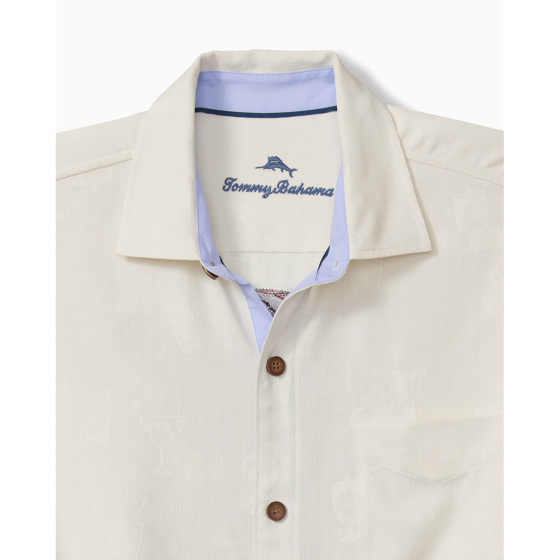 Tommy Bahama Lets Mix And Mingle Camp Shirt - Stylish Casual Button Down Shirt for Men | Perfect for Beach Parties, Summer Outings & Tropical Vacations