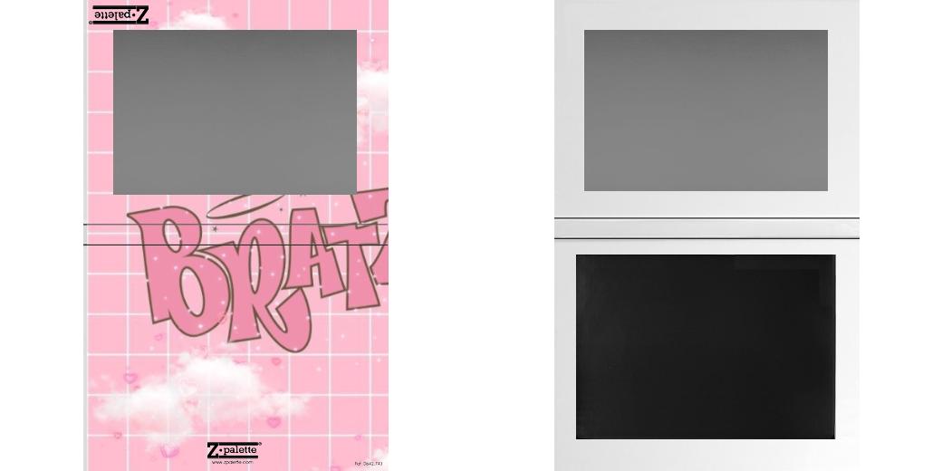 Custom Extra Large Z Palette - Magnetic Makeup Palette for Eyeshadows & Blush - Perfect for Travel & Professional Makeup Artists