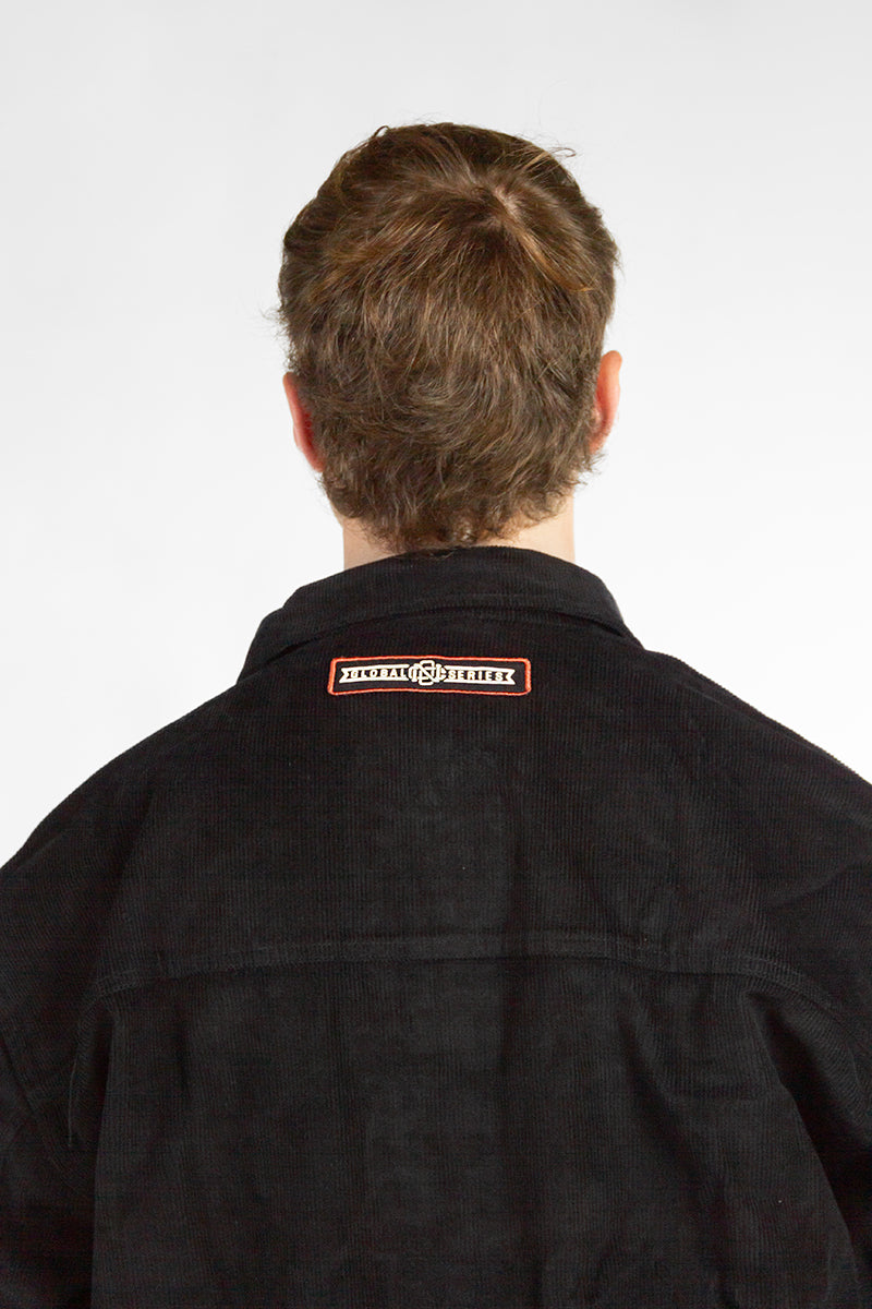 Ocn Unisex Urban Cord Jacket - Black R2 | Stylish & Comfortable for Casual Outings & Outdoor Adventures