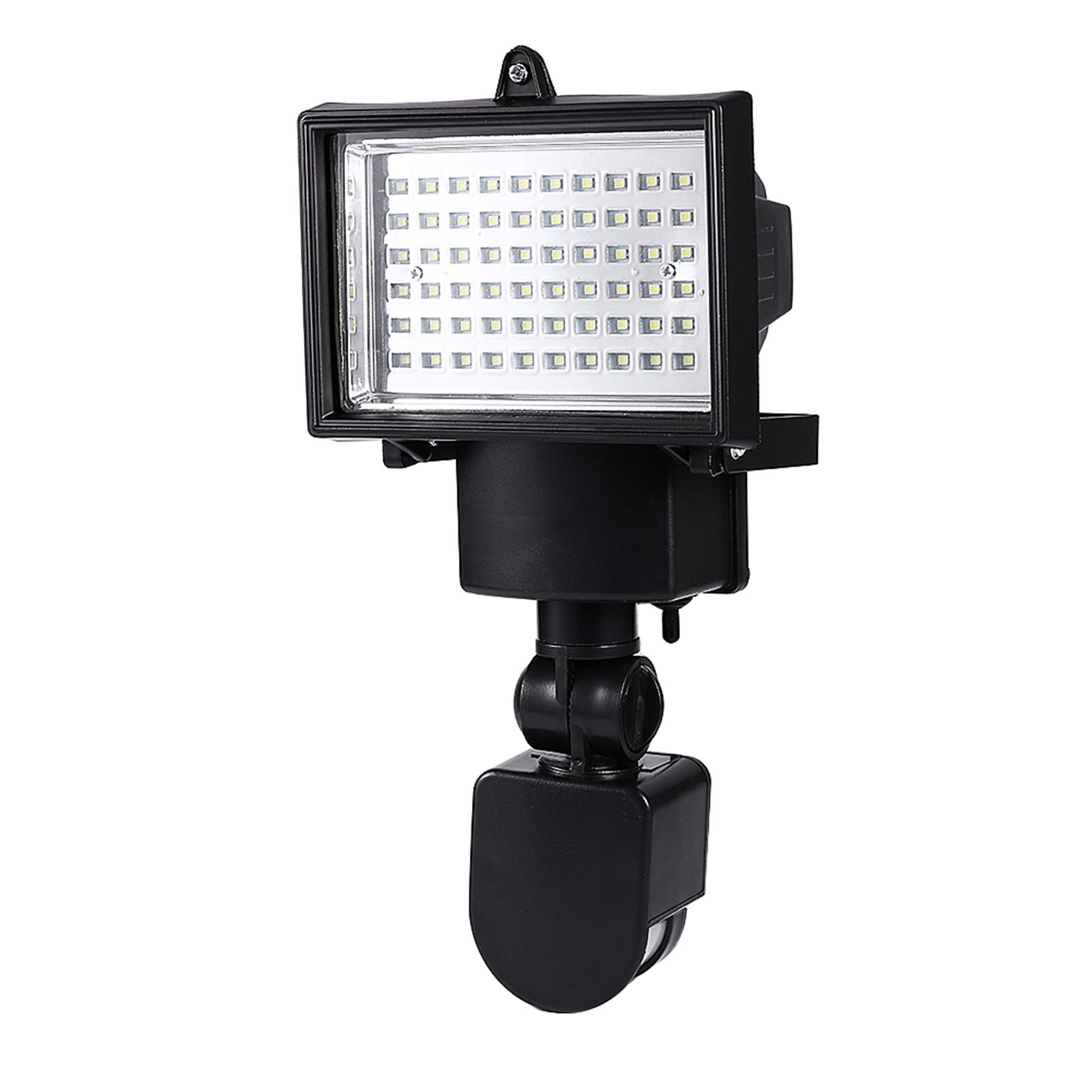 60LED Solar Motion Sensor Outdoor Light - Waterproof Adjustable Security Lighting for Pathway, Patio, Garage, Garden & Yard - Perfect for Nighttime Safety and Landscape Illumination