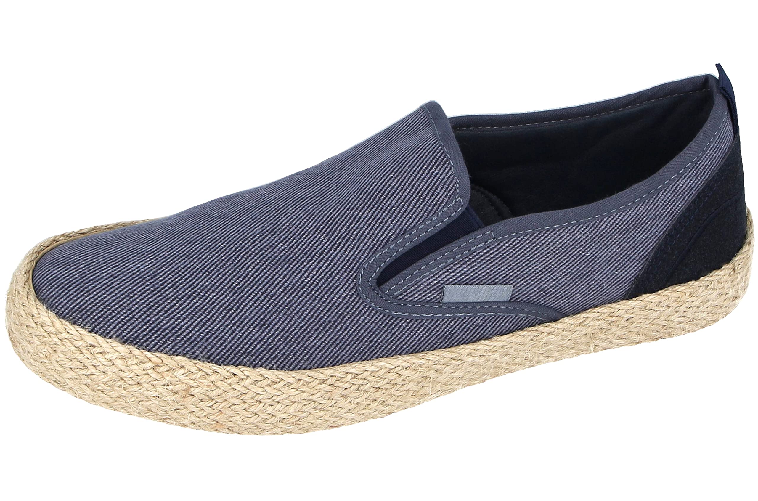 Men's Slip-On Canvas Boat Shoes - Comfortable Casual Sneakers for Men (Size 6-12) | Perfect for Beach, Driving & Summer Outfits