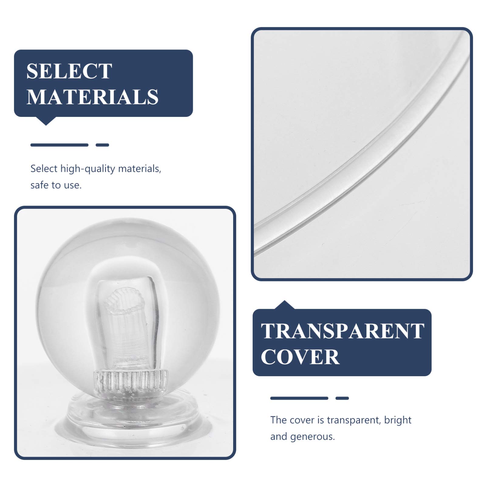 Plastic Cake Dome Cover - Round Transparent Cake Stand Protector for Dessert Display, Food Serving Tray & Pedestal Showcase | Perfect for Bakeries, Parties & Kitchen Storage