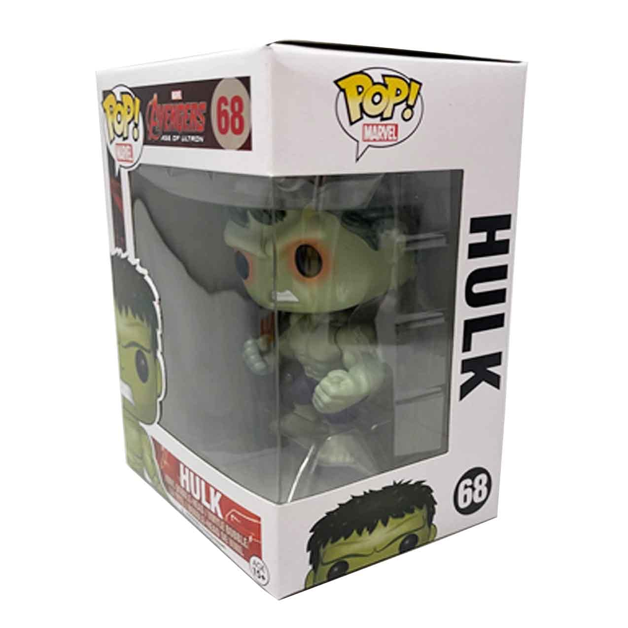 Avengers Hulk #68 Pop Vinyl Figure - Collectible Marvel Superhero Toy for Fans & Decor | Perfect for Display, Gifts & Marvel Collections