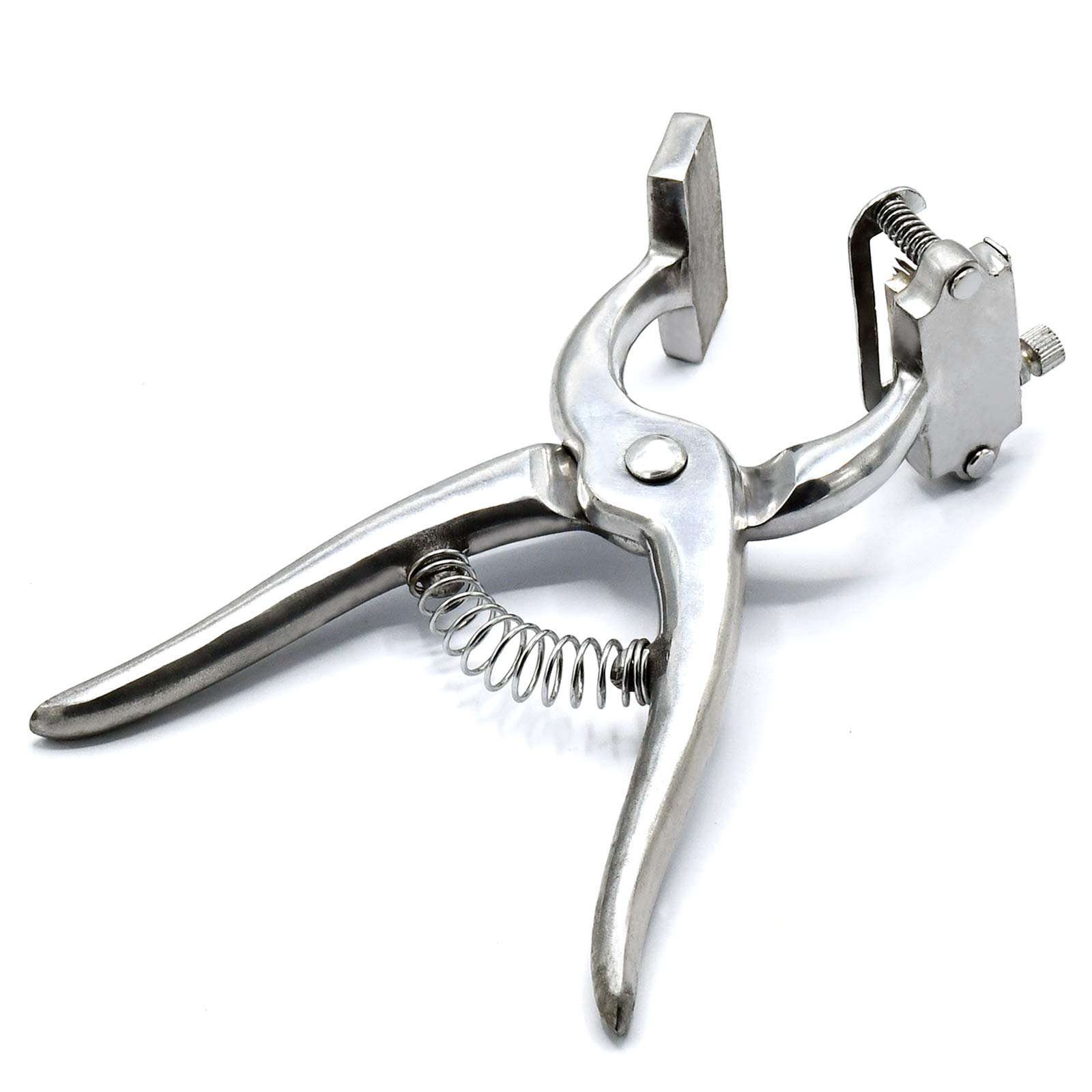 Small Animal Tattoo Pliers for Ear Marking - Livestock ID Tagging Tool for Goats, Sheep, Cattle - Perfect for Farm, Ranch, and Veterinary Use