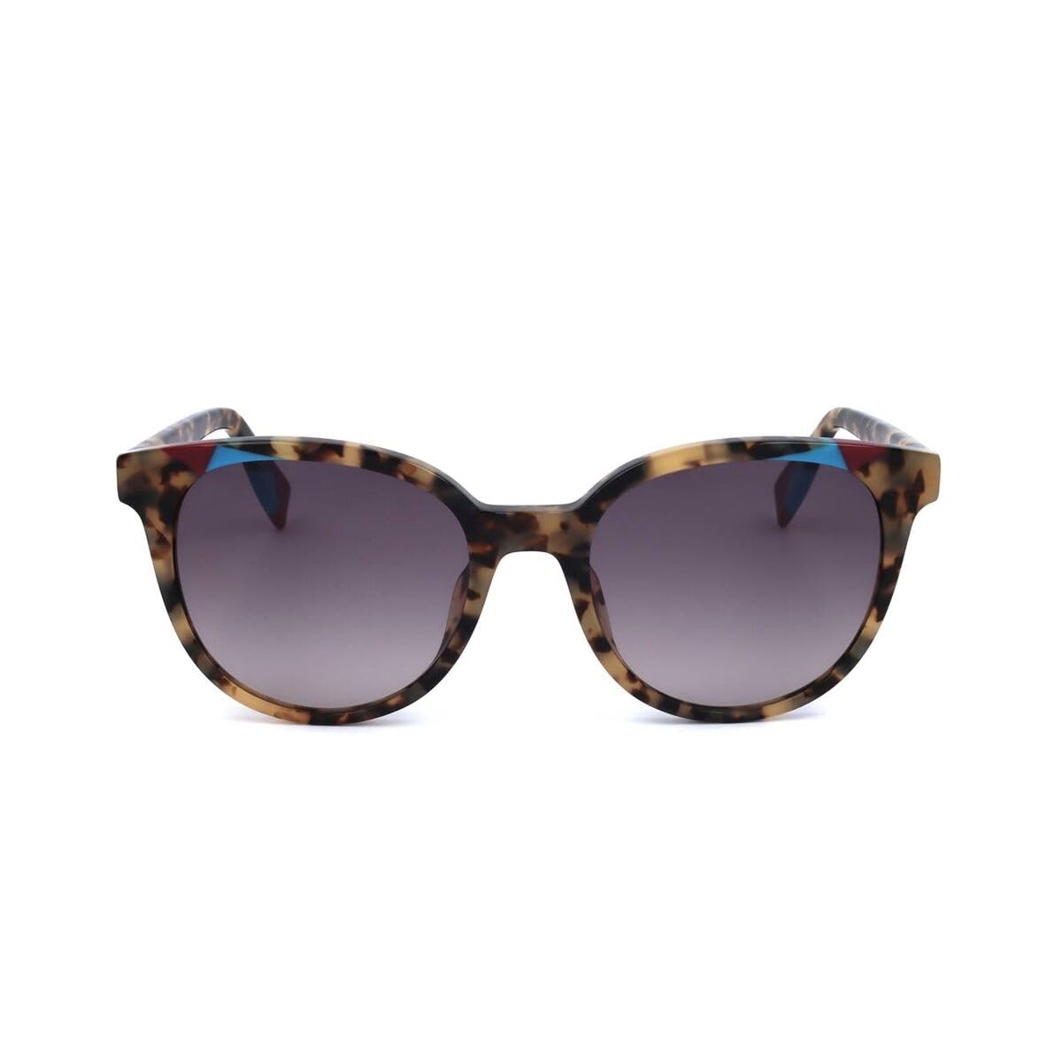 Furla SFU 229 Tortoise 07UX Sunglasses for Women - Classic Retro Style UV Protection Shades - Perfect for Beach, Driving & Outdoor Activities