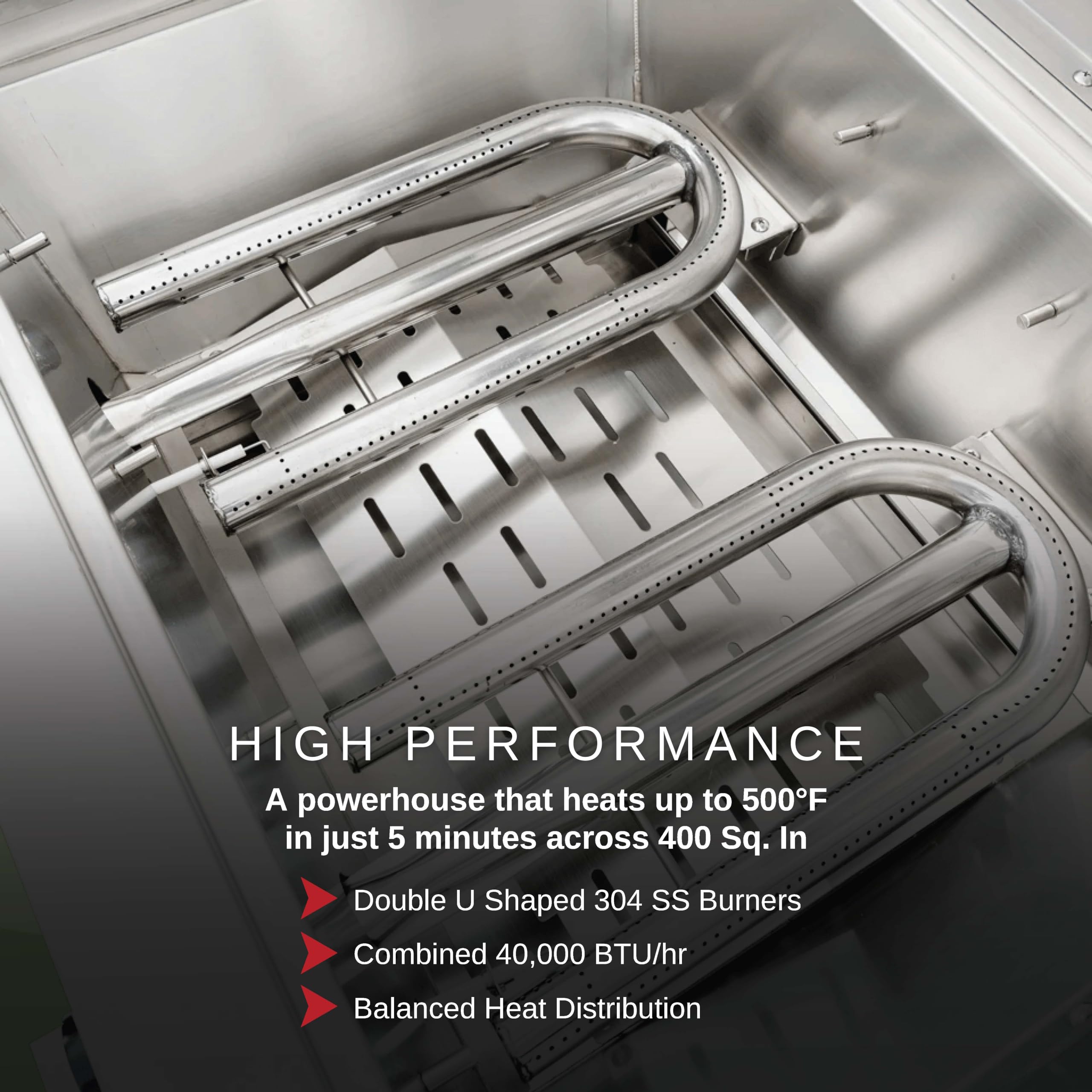 Fuego F27S Built-in Gas Grill Griddle - 304 Stainless Steel, Commercial Grade for Outdoor Cooking & Backyard BBQs