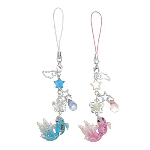 2 PCS Blue Pink Fish Sets
