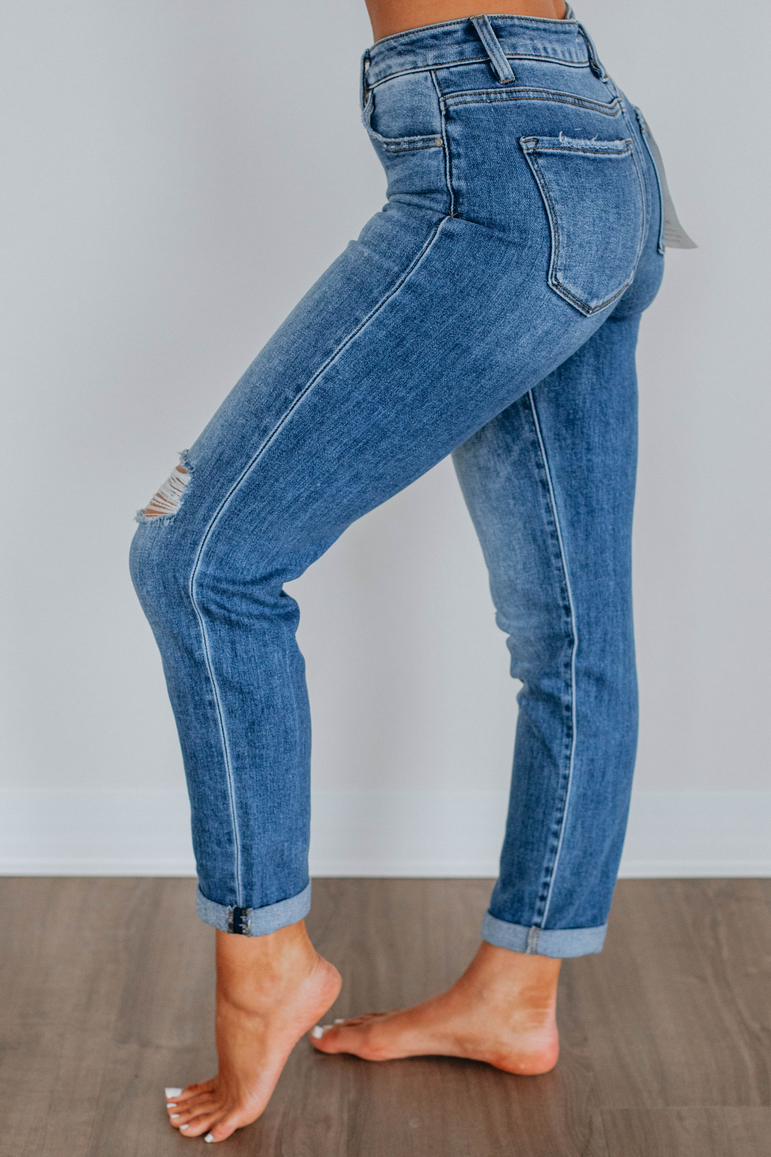 Cecile Risen Women's High Waist Skinny Jeans - Stretch Denim Pants for Everyday Comfort | Perfect for Work, Casual Outings & Date Nights