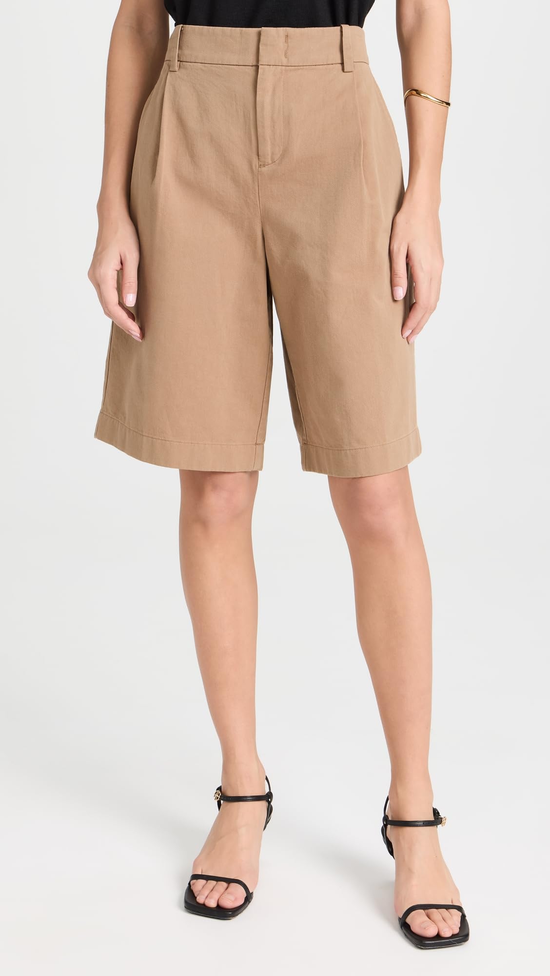 Vince Women's Washed Cotton Shorts - Comfortable Casual Summer Shorts for Women | Perfect for Beach, Vacation & Everyday Wear
