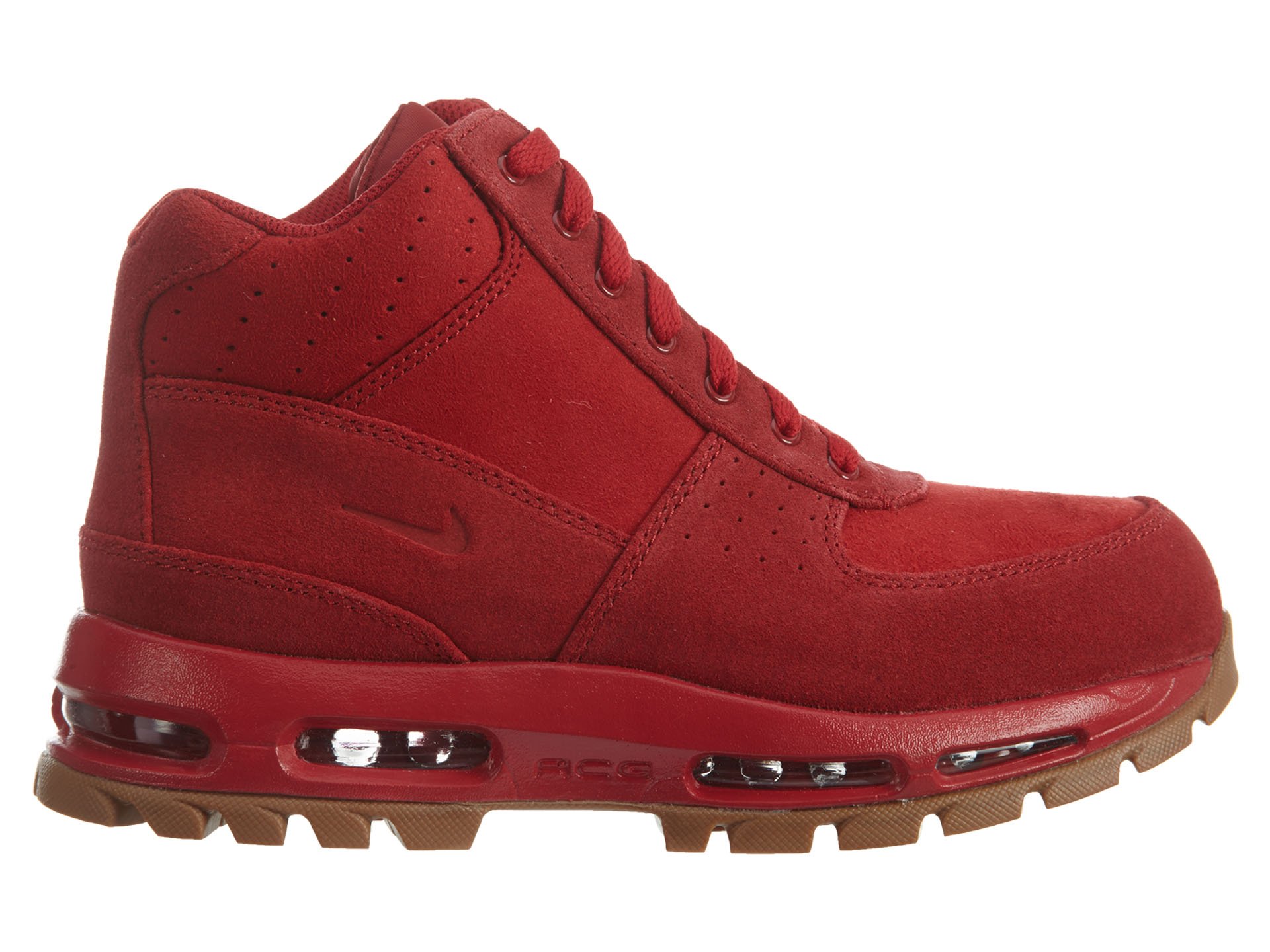 Nike Air Max Goadome Gym Red/Gum Medium Brown Sneakers - Kids' Grade School (GS) Size 4 - Running, Training & Casual Wear Shoes for Boys & Girls
