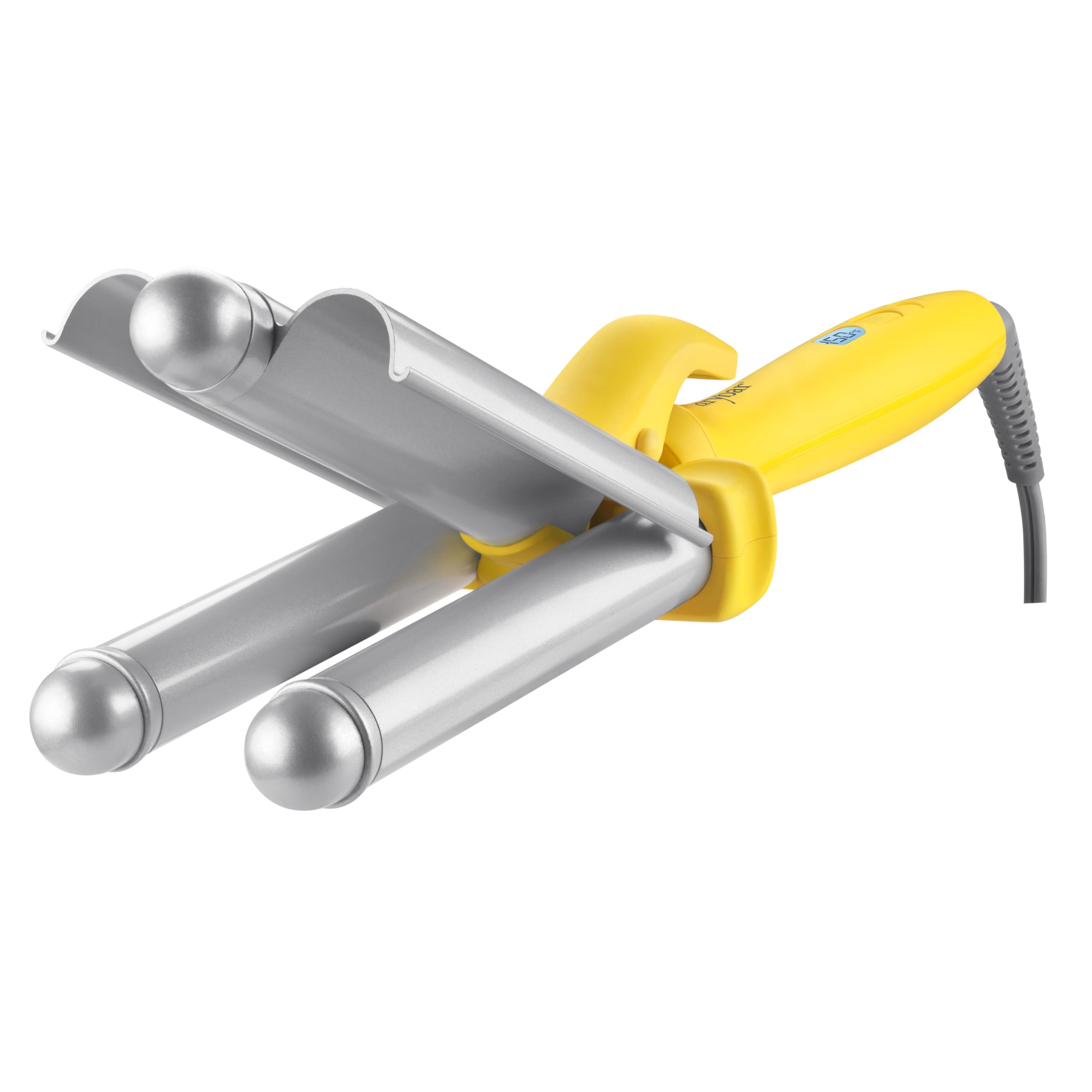 Drybar The Beach Bender Triple Barrel Waver - Professional Hair Styling Iron for Beach Waves & Loose Curls | Perfect for Home Use, Salons & Special Occasions