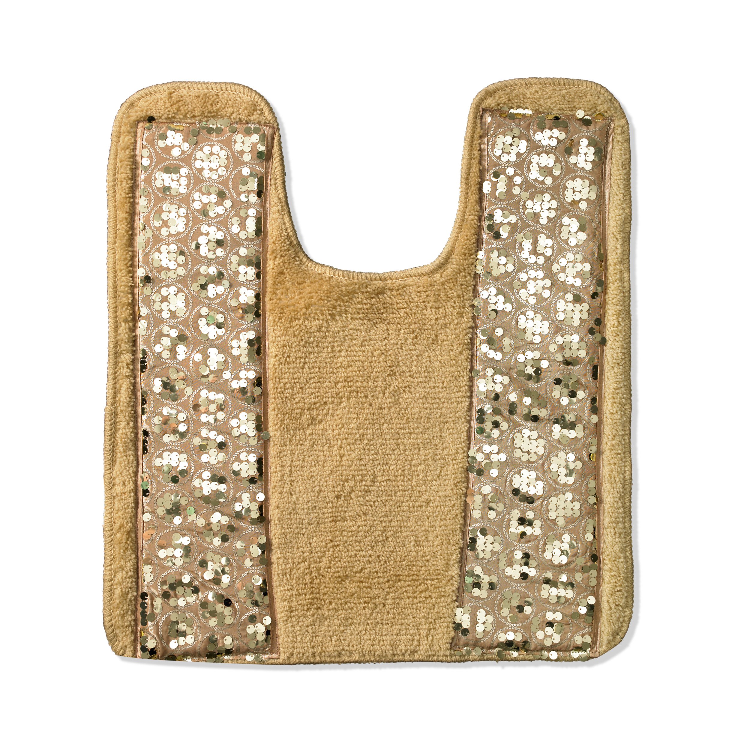 Luxury Champagne Sinatra Bath Mat - Soft Contour Non-Slip Bathroom Rug for Shower & Bathtub - Perfect for Modern Bathroom Decor & Spa Relaxation