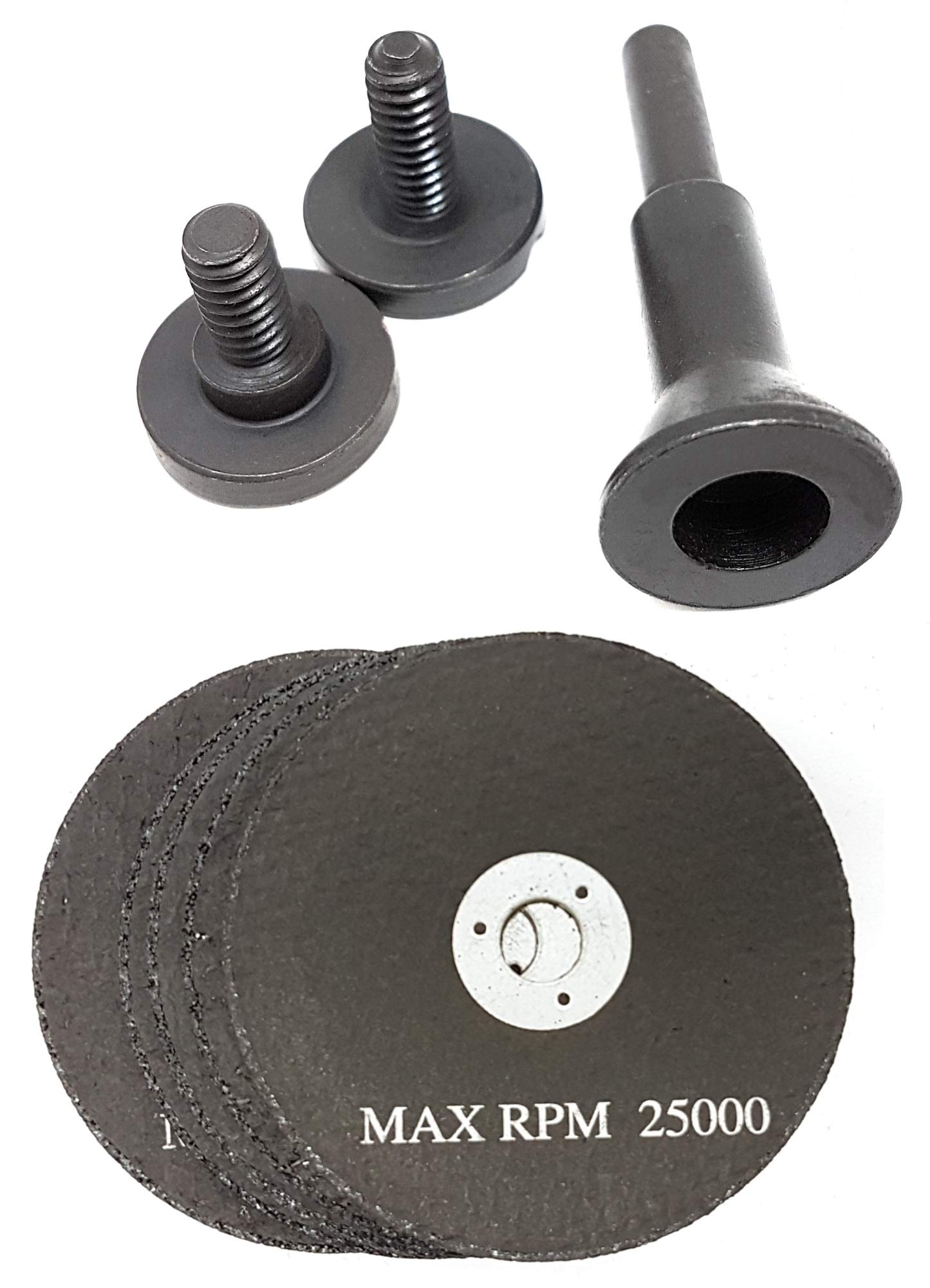 3-Inch Metal Cut Off Wheels Kit - 1/16-in Thick for Air Die Grinder & Drill | High-Speed Cutting Discs for Metal, Stainless Steel, Aluminum | Perfect for DIY Projects, Metal Fabrication & Automotive Repair
