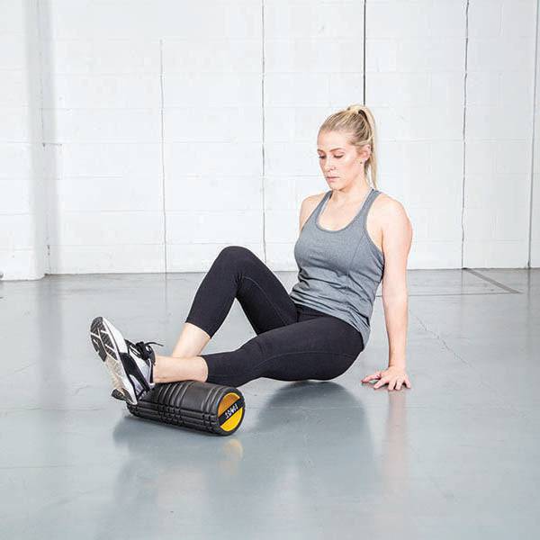 HART Onyx High-Density Foam Roller for Muscle Recovery & Pain Relief - Perfect for Gym, Yoga & Home Workouts